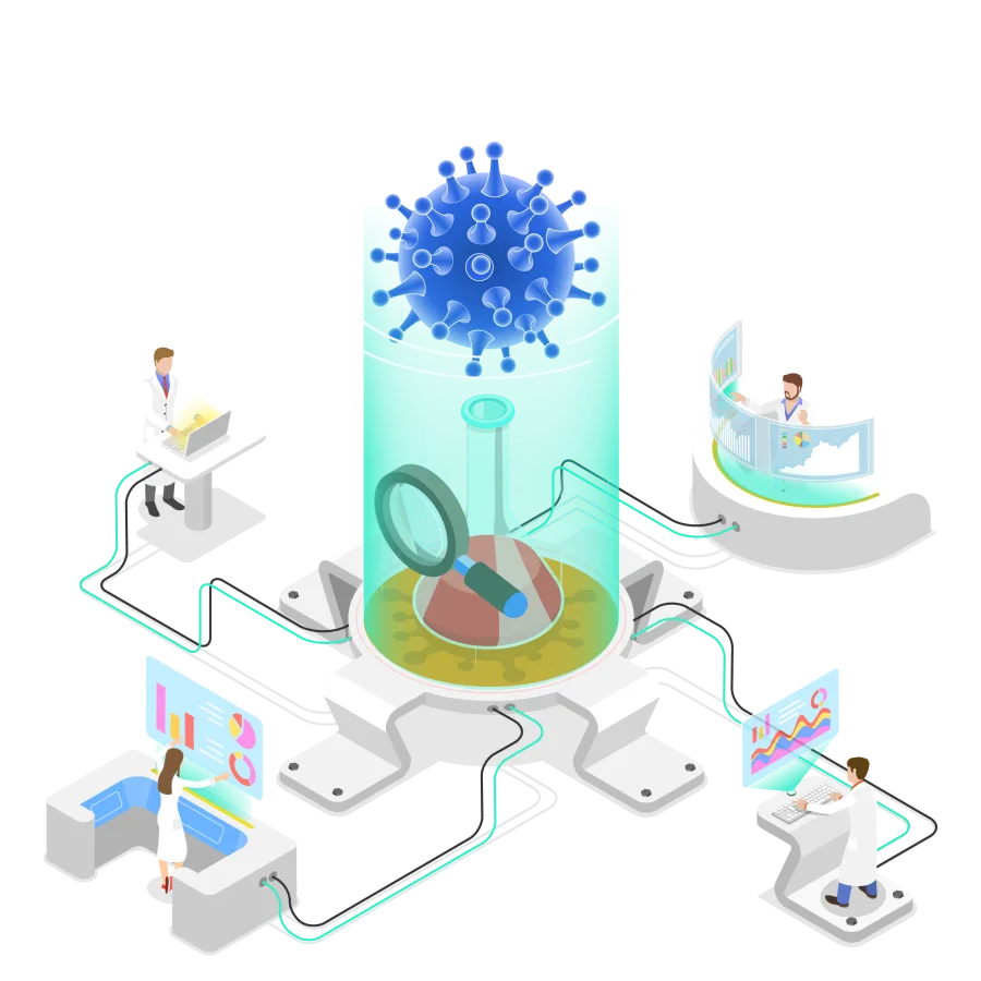 Rapid test illustration
